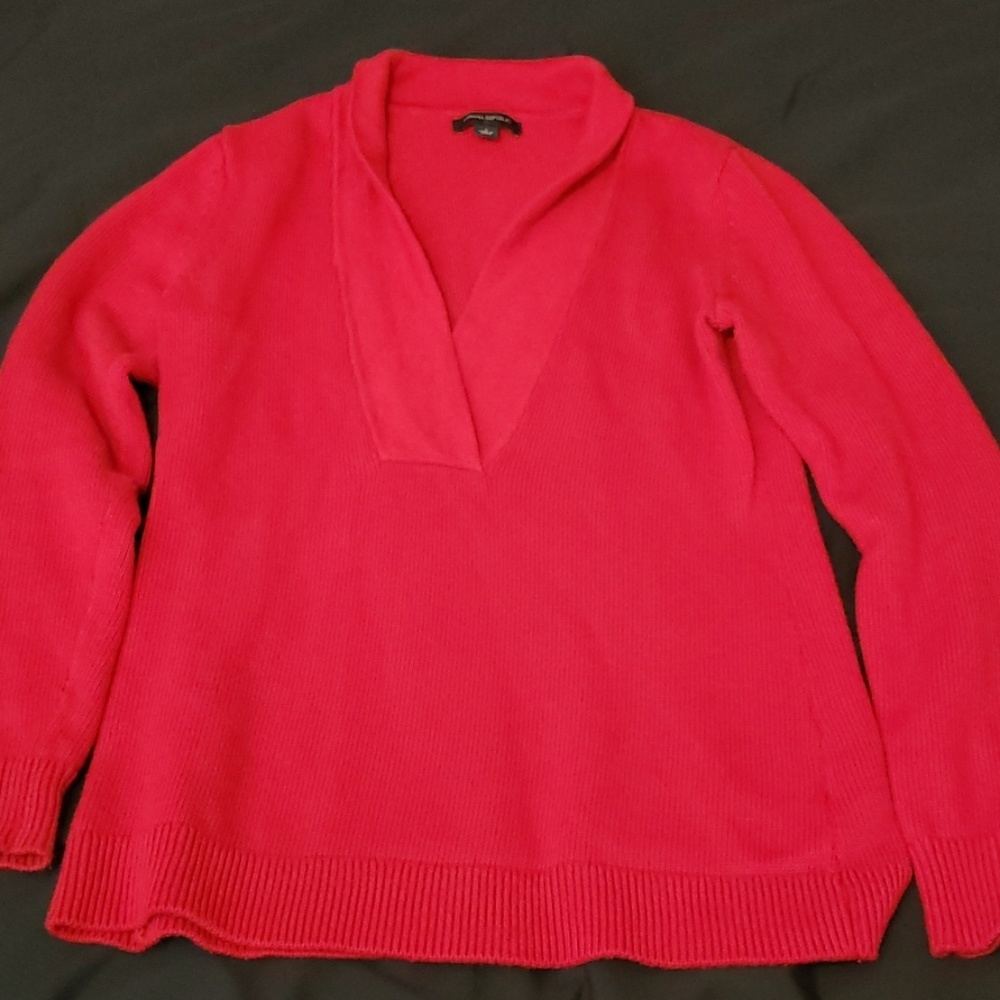 Red sweater